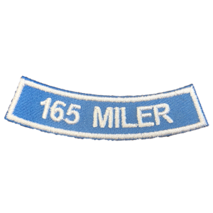 165 Miler Rocker Patch